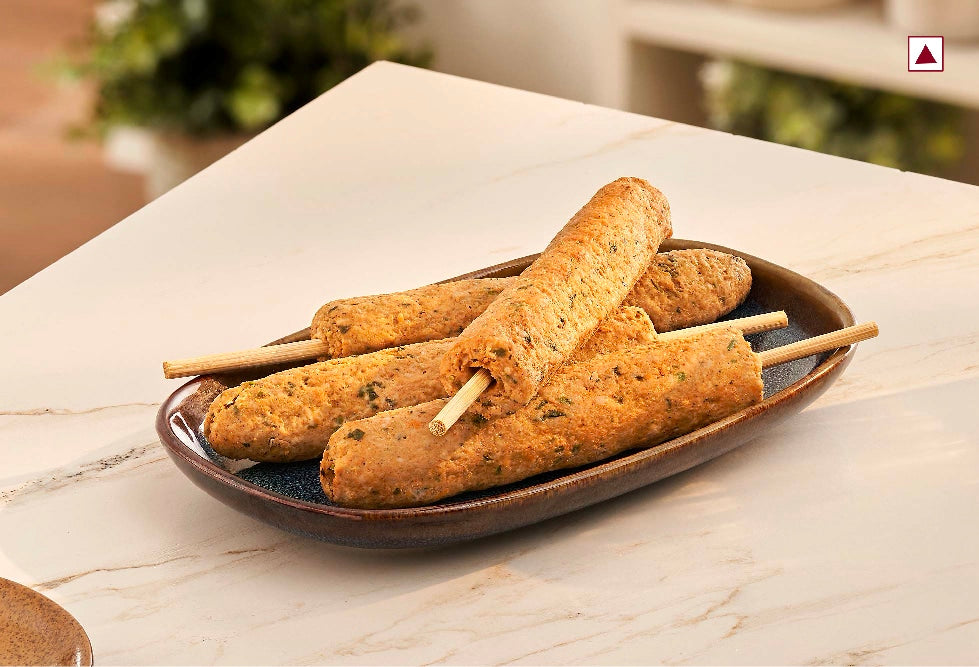 Chicken Seekh Kebab (4 pieces)