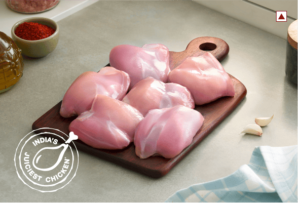 Premium Chicken Thigh Boneless (500g)
