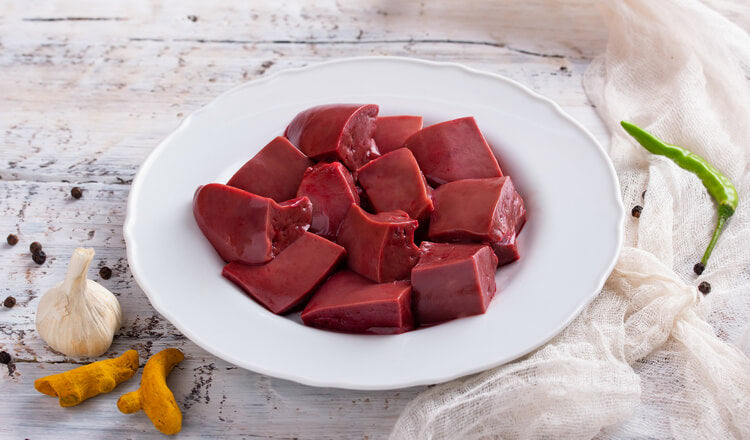 Mutton liver(980gm to 1kg)